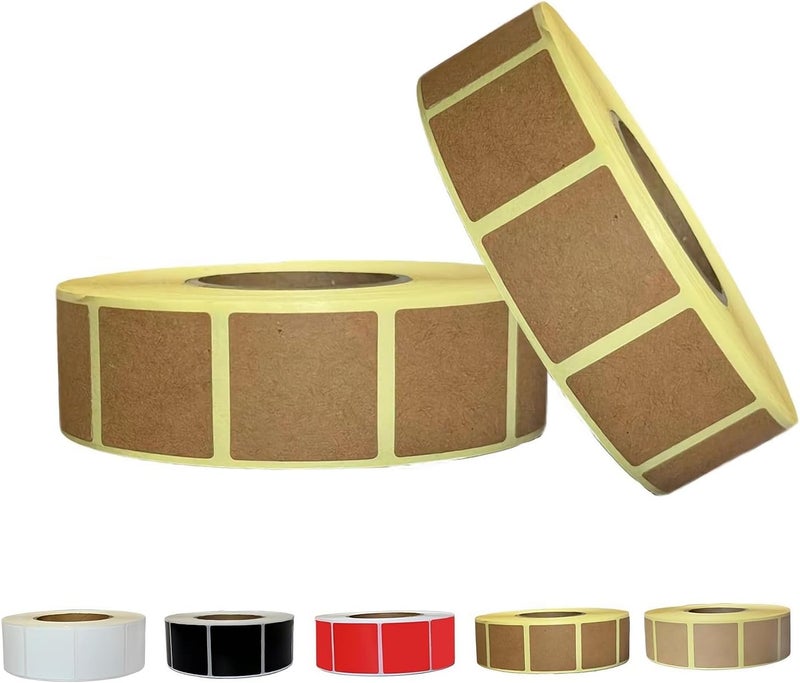 Chardime Target Pasters 1 inch 2 Rolls 2000 Pieces-Target Stickers and Pasters for Shooting Practice| Adhesive Markers for Shooting Range Targets - Image 1